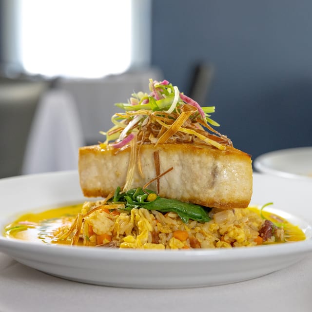 Pan Seared Salmon.